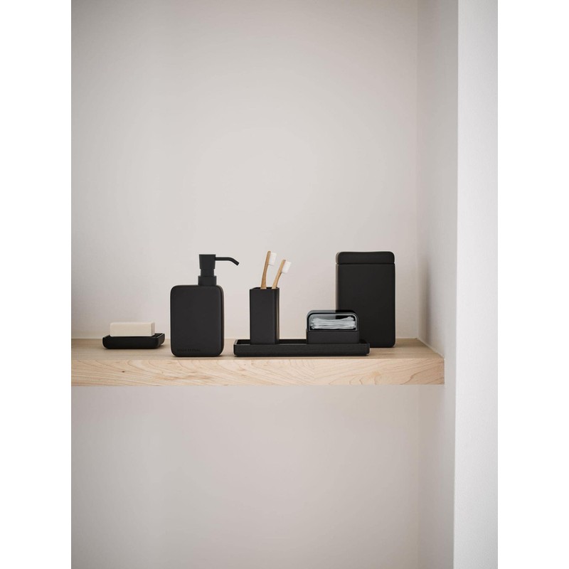 Marc O Polo Bathroom Accessories The Edge Anthracite, Storage Container