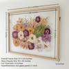 Volakk 16x20 Floating Frame Double Real Glass Frames 12x16 Natural