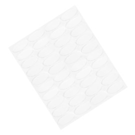 PATIKIL Oval Mouse Feet Skates Pads 0.7mm for Gaming Mouse Feet Replacement White 40 Pcs