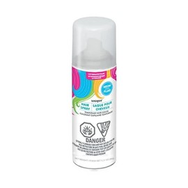 Unique White Neon Hair Spray, Easy to Apply & Wash Out - Perfect for Parties & Events - 3.17 fl Oz