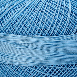 Handy Hands Lizbeth Premium Cotton Thread, Size 40, Sky Blue Light
