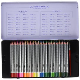 HERO 72 Watercolor Pencils - Water Soluble Colored Pencils For Art Students & Professionals - Assorted Colors for Sketch Coloring Pages For Kids & Adults - Vibrant Colors For Drawing Books - Set of 72