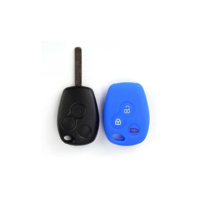 Funda de Silicona para Llave Inteligente de 3 Botones Adecuada
