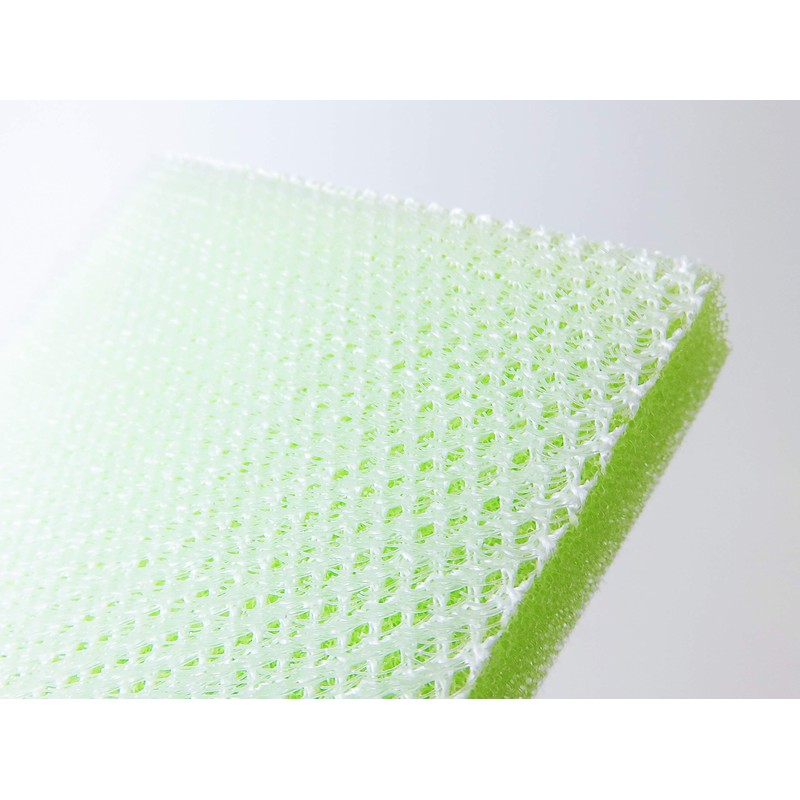Towa Sangyo Bathroom Cleaning Brush, Green, Approx. 7.5 x 3.5