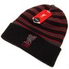 Liverpool Fc Winter Knitted Bobble Hat Beanie Grey Black Red
