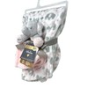 AWW GIFFTS Blankets and Beyond Baby Plush Elephant Security Blanket