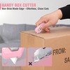 WORKPRO Ceramic Small Safety Box Cutter, Automatic Rebound Mini Letter