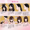 ミディアム ウィッグ レディース人毛100％ 手植え ストレート 超リアル人工皮膚 つむじ 女性用 かつら 40cm