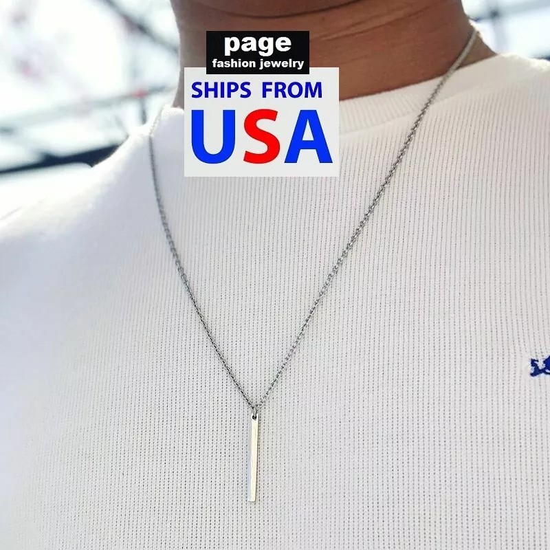 Unbranded Women / Men Silver Stainless Steel 24" Chain Necklace