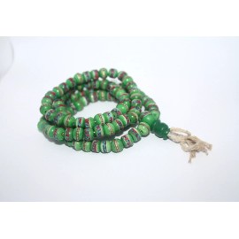 Tibetan Prayer beads Gypsy Necklace Yoga Necklace Mala Necklace Tribal Necklace