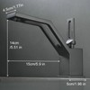 Modern Bathroom Faucet 1 Hole - Matte Black Bathroom Faucet