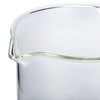 High Borosilicate Glass Measuring Cup-V-Shaped Spout，Glass Measuring Beaker for Kitchen