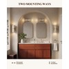 Natural Weathered Stone Wall Sconce, 8.7" Rustic Stone Wall Lights,