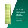 Halbach Silk Check Wristbands, Polyester, grün, 2500.0 x 2.5 x