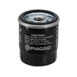 82635R Vespa OEM Oil Filter for Modern Vespa Scooters 150cc-300cc | For All 150-300cc Vespa GT GTS GTV HPE Super Sei Giorni ABS HPE | OEM# 1A022356 483727 Part# 82635R