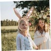MAGICLULU Plush Bunny Hat with Ears for Party and Cosplay