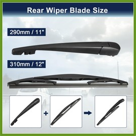 HOPESPANNER Rear Windshield Wiper Blade Arm Set for Honda CRV 2017-2023 for Acura RDX 2019-2023 Vehicle Components