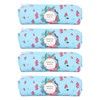 4pcs Crochet Hook Case Waterproof 600D Oxford Fabric Knitting Needle