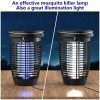 PALONE Solar Bug Zapper Outdoor, Waterproof Mosquito Zapper Outdoor Solar