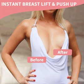 MyMegan Professional Breast Lift Support Tape (5inches with sillicone covers)