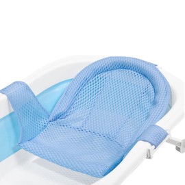 Baby Bath Pillow, Insert Baby Bath Tub Insert, Infant Newborn Bath Seat (J)