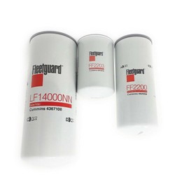 CFKIT Maintenance Filter Kit Compatible with ISX Cummins Pre- 2010 Engines (25,000 Miles) Fleetguard