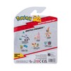 Pokémon PKW3057 Battle Figure Set-Piepi, Tanhel, Lauchzelot