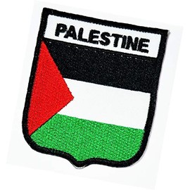 Palestine Flag Patch Palestine National Country Flag Embroidered Badge Iron On Sew On Patch Logo Jeans Jacket Polo T- Shirt Hat Backpacks Uniform Emblem National Flag (14)