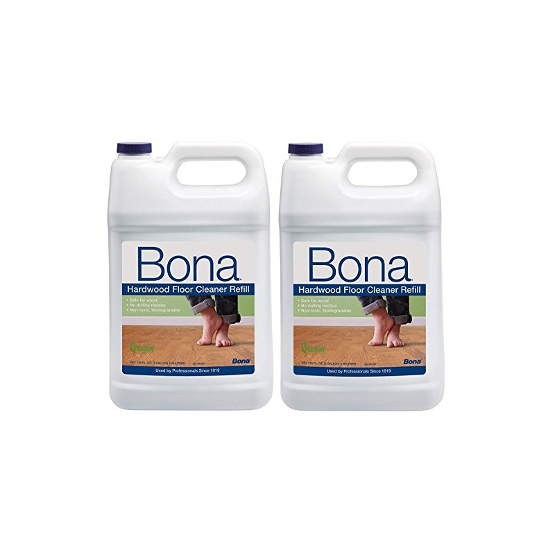 Bona® Hardwood Floor Cleaner Refill, 128 Fl Oz (Pack of