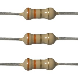 E-Projects 10EP5143R30 3.3 Ohm Resistors, 1/4 W, 5% (Pack of 10)