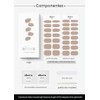ohora Semi Cured Gel Nail Strips (N Cream Beige) -