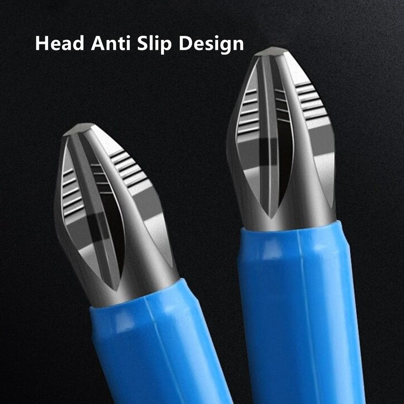 XMHF 10Pcs Anti Slip Phillips Cross Slot PH2 Short Screwdriver