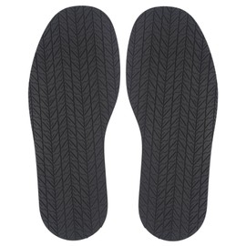 GJTr Rubber Sheet Sole Shoe Repair Anti-slip 1 Pair (Tire Type Black)