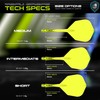 WINMAU Darts Fusion Integrated Flight & Shaft System - No.6