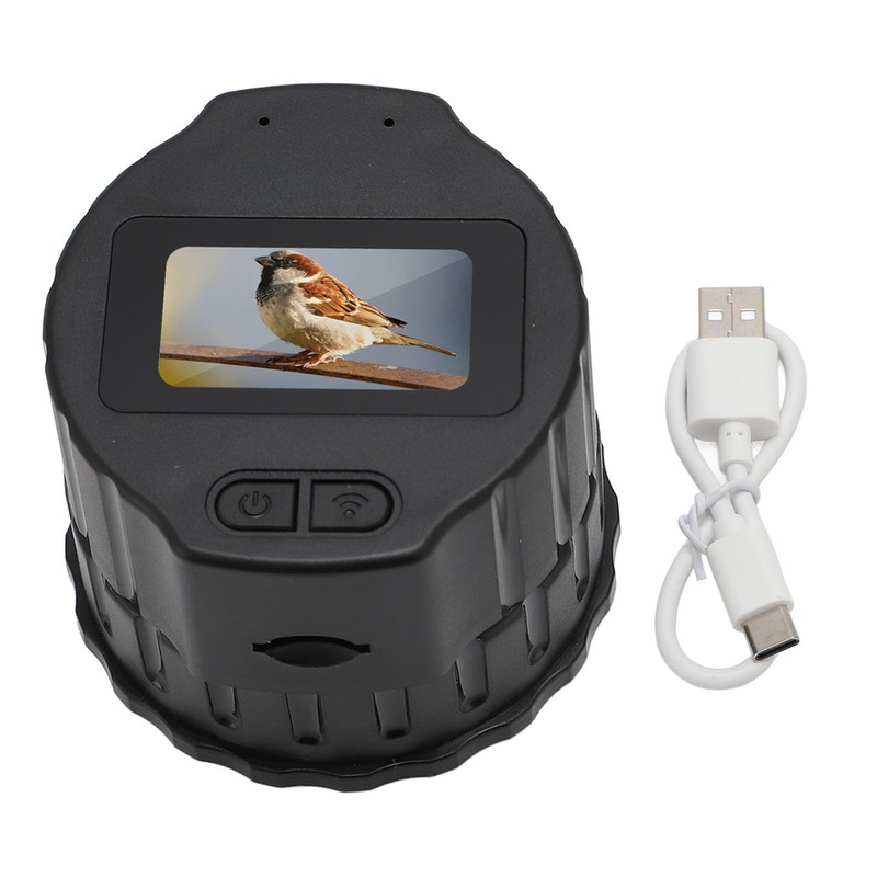Dpofirs Cámara Telescópica, Ocular Electrónico, Pantalla de 1,5 Pulgadas, Ocular