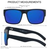 LYZOIT Extra Large Sunglasses for Big Wide Heads Mens Polarized