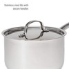Goodful 12-Piece Classic Stainless Steel Cookware Set with Tri-Ply Base