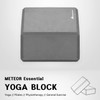 Meteor Essential Non-Slip Yoga Block, High Density Yoga Brick for