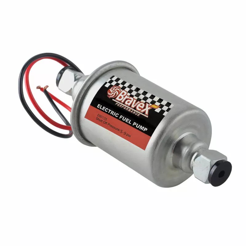 Bravex 12V Electric Fuel Pump 5-9 PSI Boat Cars Trucks