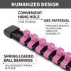 Reniteco Socket Organizer Drive ABS Tools - Pink Socket Holder,