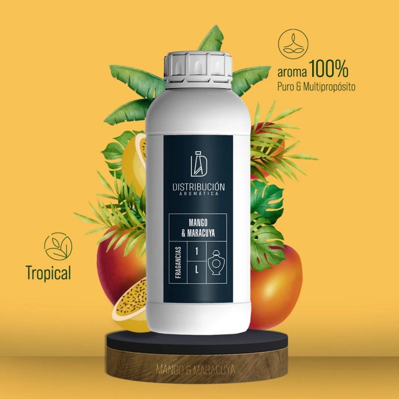 Esencia Mango & Maracuyá Para Diferentes Aplicaciones 50ml