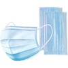 100 PCS Filter 3-ply Disposable Face Mask Personal protection dust-proof