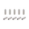 uxcell 50Pcs M3x10mm Internal Hex Socket Set Grub Screws Cone