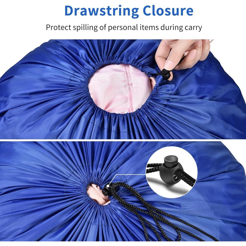 OTraki 24x32 inch Heavy Duty Laundry Bag 2 Pack Drawstring