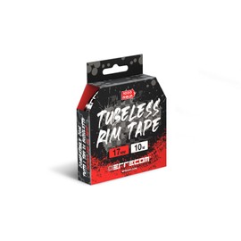 1000 Miglia Tubeless Rim Tape 10 Meter x 17 mm, Dichtungsband für die Umwandlung von Fahrradfelgen mit Schlauchreifen in schlauchlose Reifen, extrem stark, enthält 4 Klebesiegel
