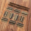 Small Mini Hinges, 50 Packs Cabinet Drawer Door Chest Butt