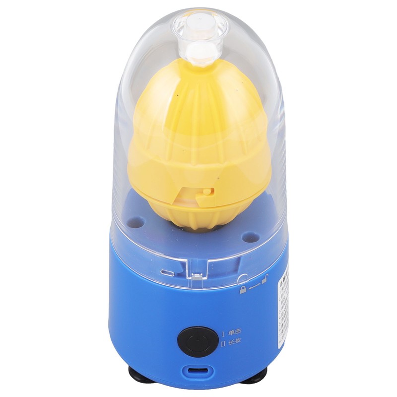 Egg Scrambler Blue Electric Food Grade Material Silicone Bottom Dishwasher