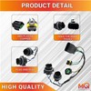 MQparts 645-745 Headlight Wiring Harness Socket Compatible with Silverado 1500