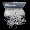 Clear Elastic Hair Bands, Yedtreg 500pcs Small Rubber Bands With