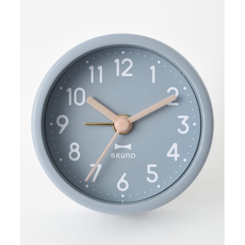 BRUNO Round Little Clock Navy Table Clock Clock Compact BCA013-NV